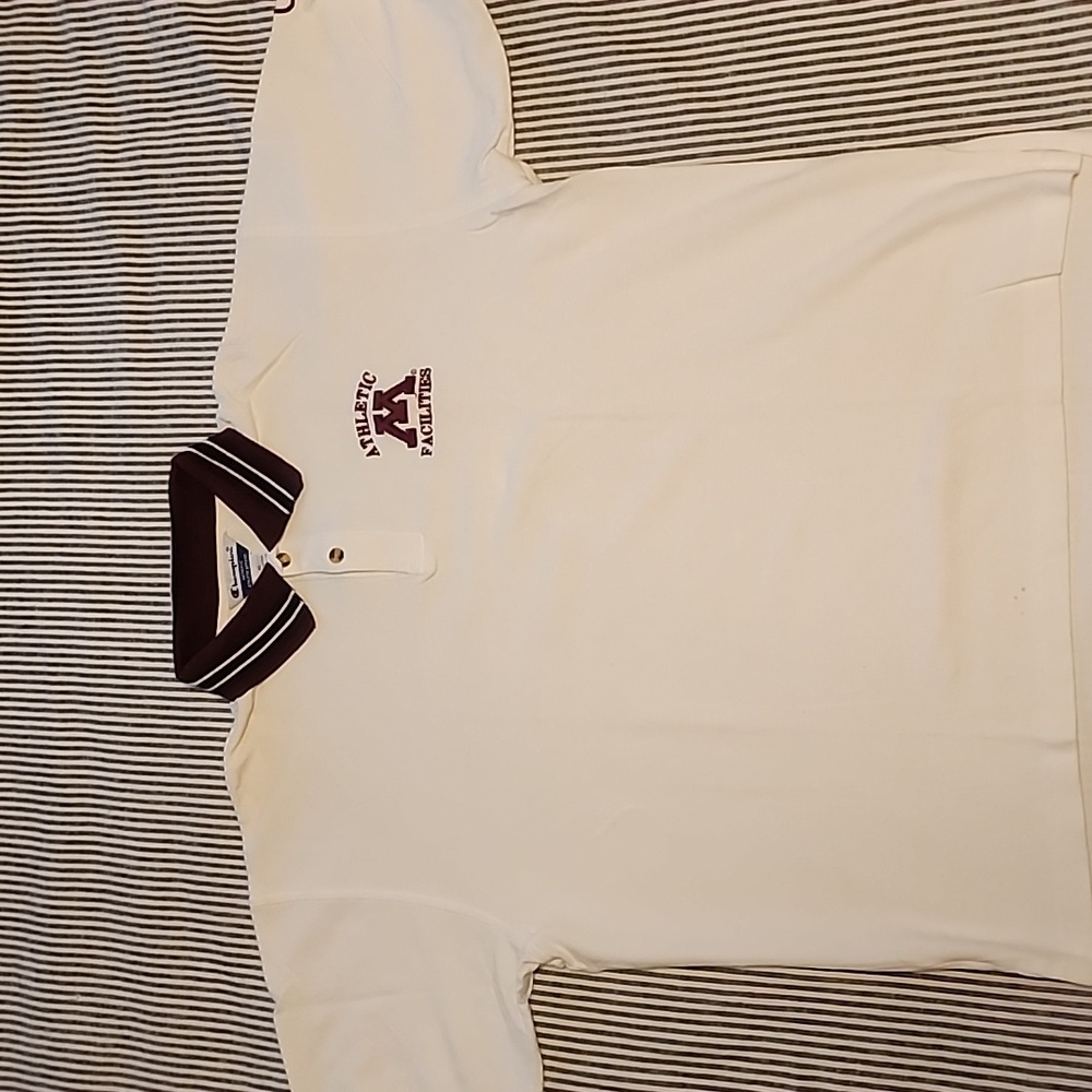 University of Minnesota Athletic Facilities Champion Polo Shirt - XL